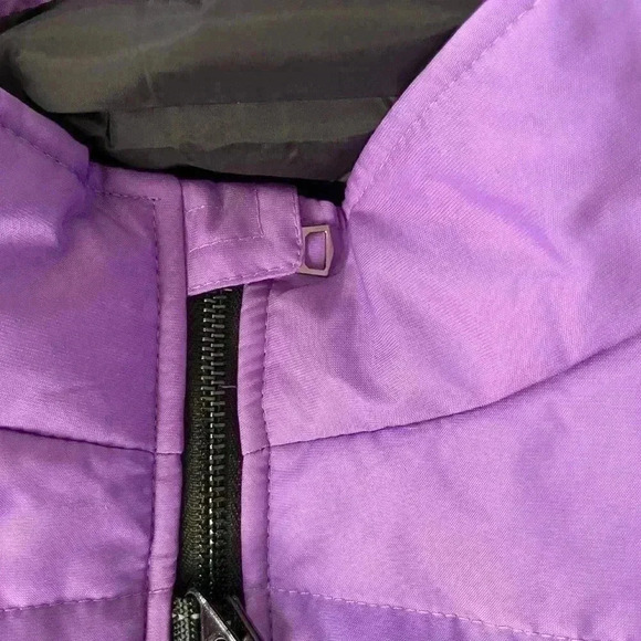 Love Long Long Purple and Black Dog Coat  Size XXL - Picture 3 of 5